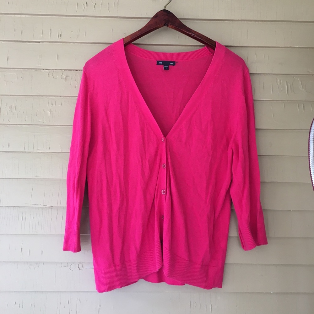 🌸(GAP) pink cardigan